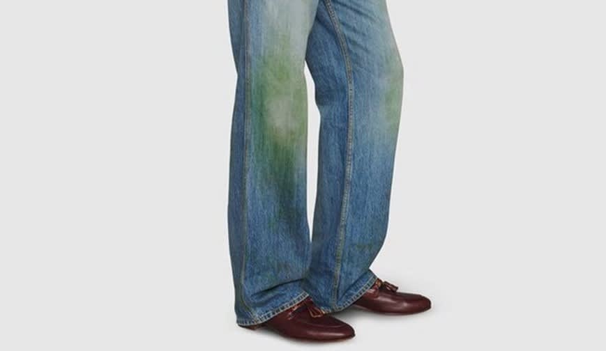 €680 grass-stained jeans are the latest designer item to go viral