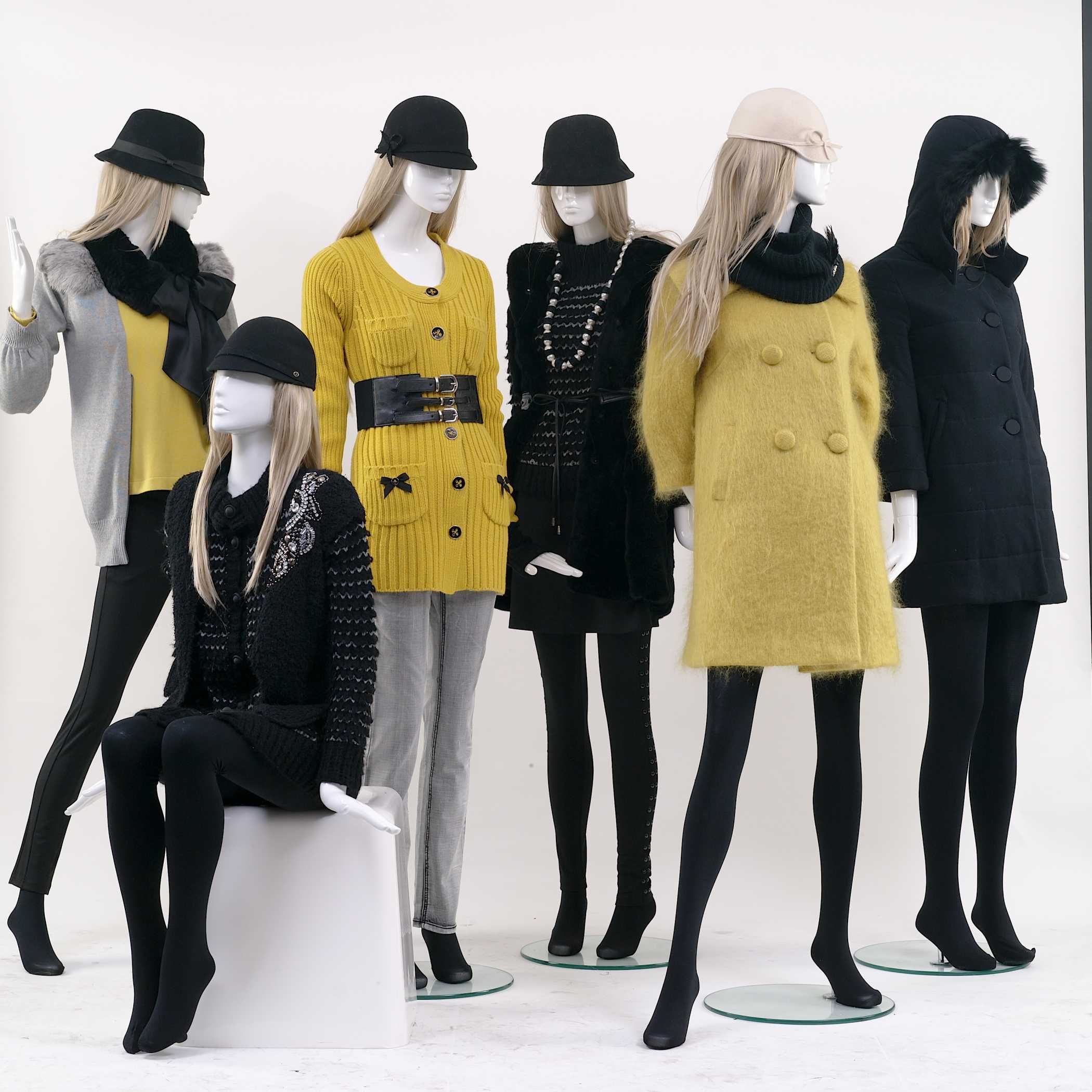 Diverse Fashion Mannequins : Fashion Mannequin