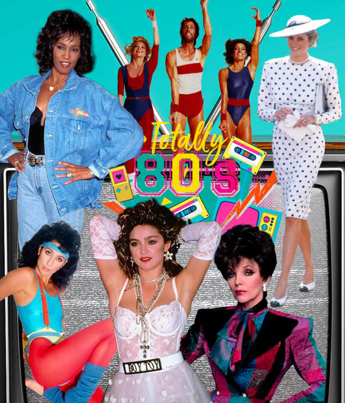 how people dressed in the 80s