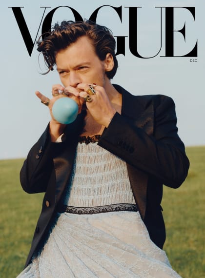 Vogue December 2020 Edition Features the First Solo Man on its Cover
